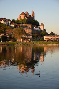 Breisach M&uuml;nster mit Rhein